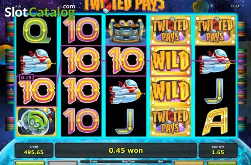 Скрин4. Twisted Pays слот