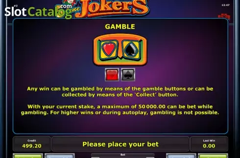 Скрин8. 5 Line Jokers слот