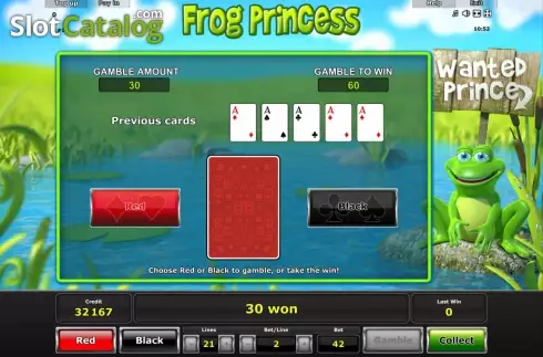 Скрин4. Frog Princess (iGaming2go) слот
