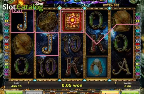 Скрин4. Book of Stars слот