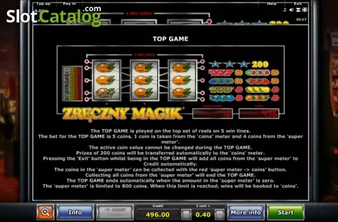 Скрин9. Zrecnyk Magik® слот