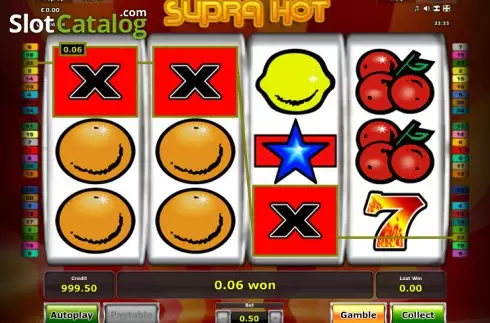 Скрин3. Supra Hot слот