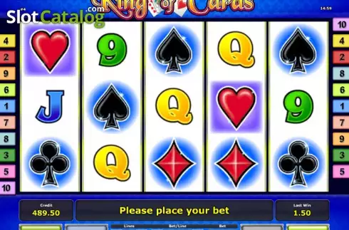 Скрин2. King of Cards слот