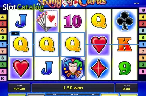 Скрин3. King of Cards слот