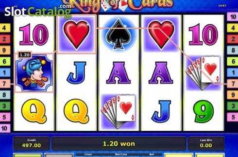Скрин4. King of Cards слот