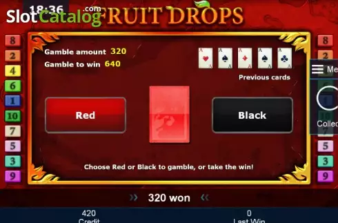 Скрин5. Fruit Drops слот