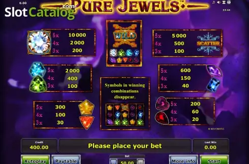 Скрин6. Pure Jewels слот