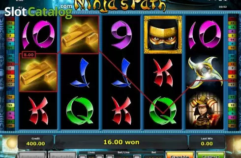 Скрин3. Ninja´s Path слот