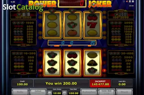 Скрин4. Power Joker слот