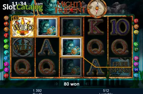 Скрин4. Mighty Trident слот