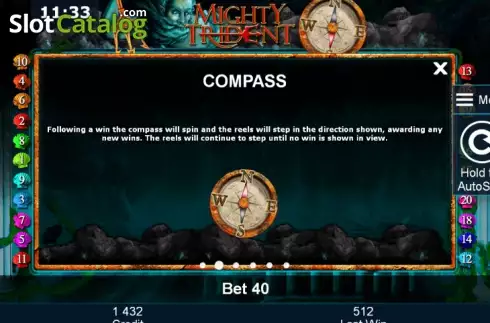 Скрин7. Mighty Trident слот