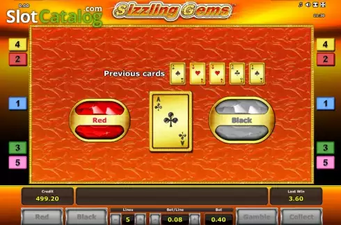 Скрин5. Sizzling Gems слот