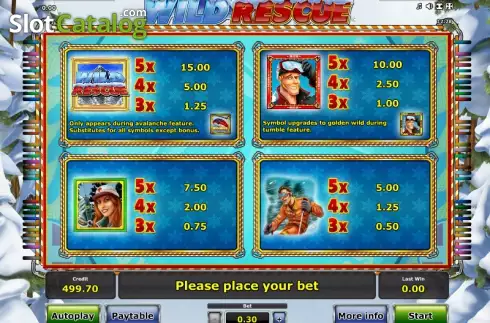 Скрин9. Wild Rescue слот