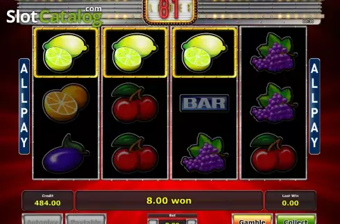 Скрин3. Magic 81 Lines слот