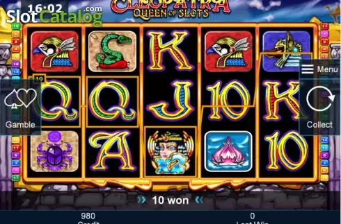 Скрин4. Cleopatra Queen of Slots (Green Tube) слот
