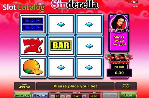 Скрин2. Sinderella слот