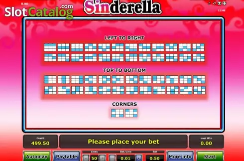 Скрин8. Sinderella слот