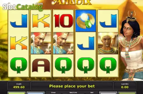 Скрин2. Anubix (iGaming2go) слот