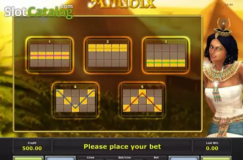 Скрин8. Anubix (iGaming2go) слот