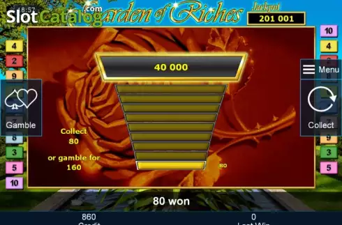 Скрин5. Garden of Riches слот