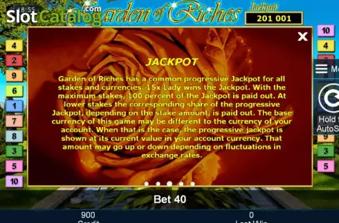 Скрин8. Garden of Riches слот