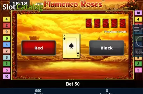 Скрин5. Flamenco Roses слот