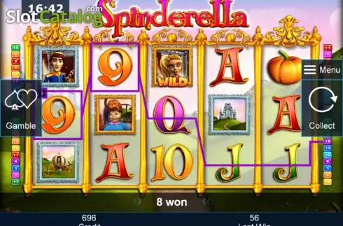 Скрин3. Spinderella слот