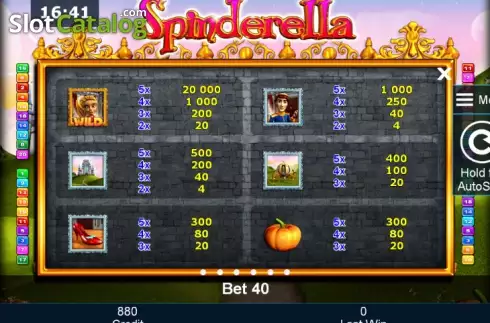 Скрин6. Spinderella слот
