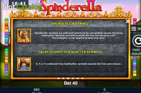 Скрин8. Spinderella слот