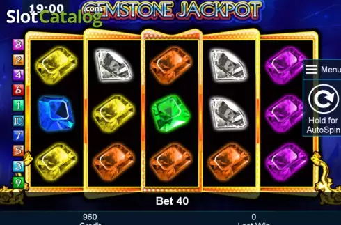 Скрин2. Gemstone Jackpot слот