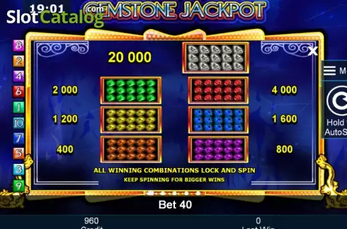 Скрин7. Gemstone Jackpot слот