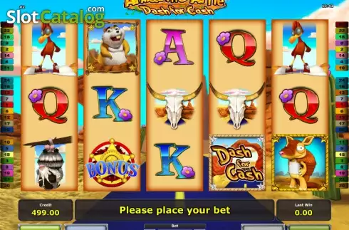Скрин2. Armadillo Artie Dash for Cash слот