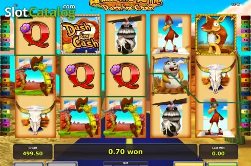 Скрин3. Armadillo Artie Dash for Cash слот