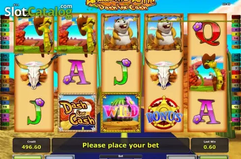 Скрин4. Armadillo Artie Dash for Cash слот