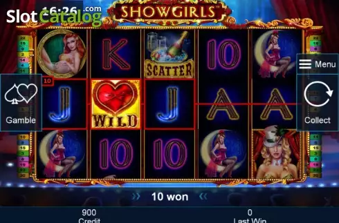 Скрин4. Showgirls слот