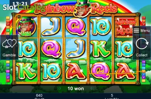 Скрин4. Rainbow Reels (Greentube) слот