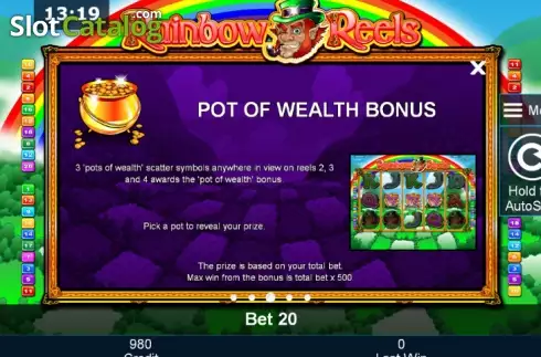 Скрин8. Rainbow Reels (Greentube) слот