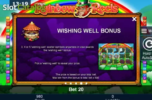 Скрин9. Rainbow Reels (Greentube) слот