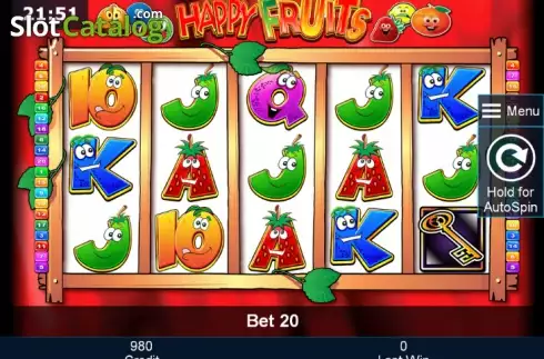 Скрин2. Happy Fruits слот