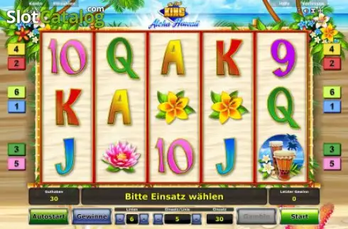 Скрин2. The Real King Aloha Hawaii слот