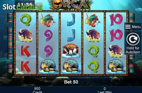 Скрин2. Orca (Greentube) слот