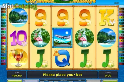 Скрин2. Caribbean Holidays слот