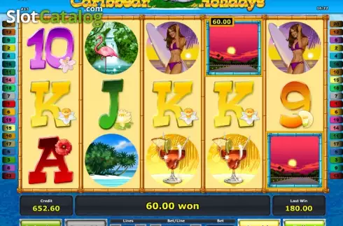 Скрин6. Caribbean Holidays слот