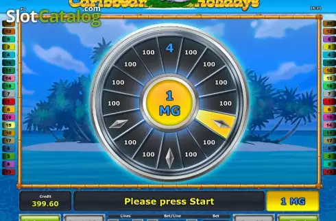 Скрин7. Caribbean Holidays слот