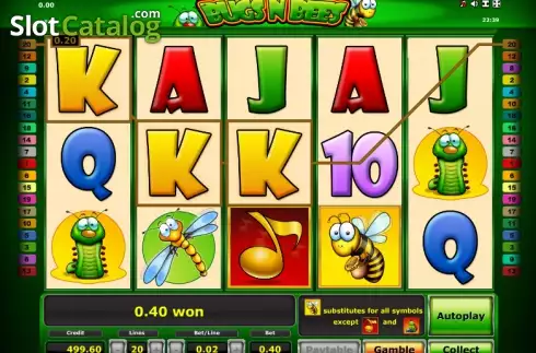 Скрин3. Bugs´n Bees слот