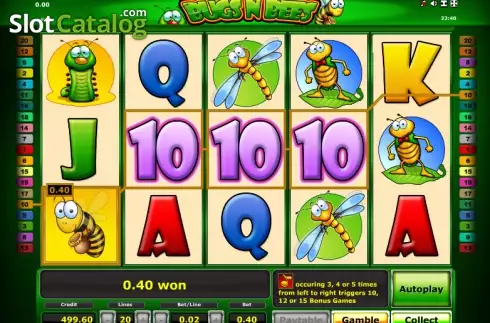 Скрин4. Bugs´n Bees слот