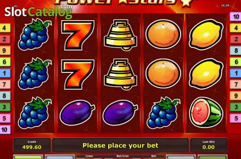 Скрин2. Power Stars слот
