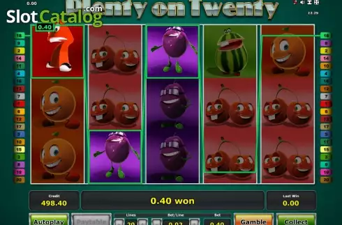 Скрин4. Plenty on Twenty слот
