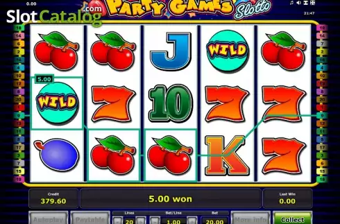 Скрин4. Party Games Slotto слот
