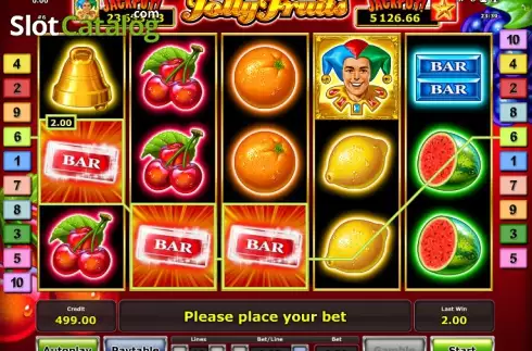 Скрин3. Jolly Fruits слот